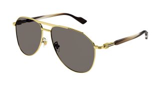 Ulleres de sol Gucci GG1220S Daurats Aviador