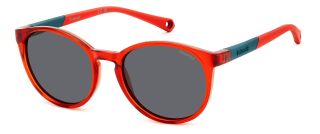 Gafas de sol Polaroid Kids PLD 8059/S Rojo Ovalada - 1