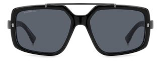 Gafas de sol Dsquared2 D2 0120/S Negro Rectangular - 2