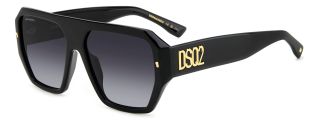 Gafas de sol Dsquared2 D2 0128/S Negro Ovalada - 1