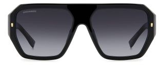 Gafas de sol Dsquared2 D2 0128/S Negro Ovalada - 2