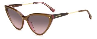 Gafas de sol Dsquared2 D2 0134/S Beige Mariposa - 1