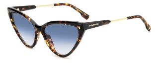 Gafas de sol Dsquared2 D2 0134/S Marrón Mariposa - 1