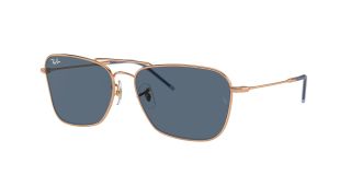 Gafas de sol Ray Ban 0RBR0102S CARAVAN REVERSE Dorados Cuadrada