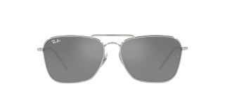 Ulleres de sol Ray Ban 0RBR0102S CARAVAN REVERSE Platejats Quadrada - 2