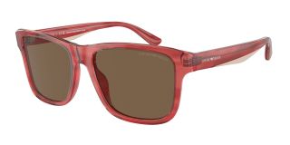 Gafas de sol Emporio Armani 0EA4208 Granate Cuadrada - 1