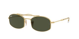 Ulleres de sol Ray Ban 0RB3719 Daurats Ovalada - 1