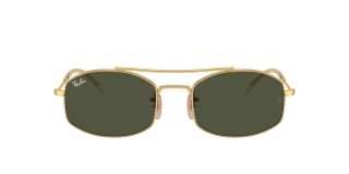 Gafas de sol Ray Ban 0RB3719 Dorados Ovalada - 2