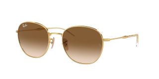 Gafas de sol Ray Ban 0RB3809 Dorados Redonda - 1