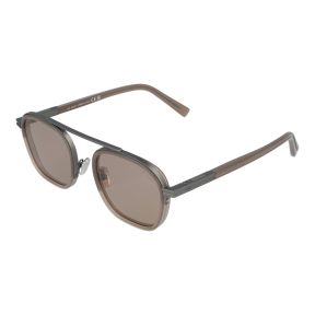 Gafas de sol Ermenegildo Zegna EZ0231 Marrón Cuadrada - 1