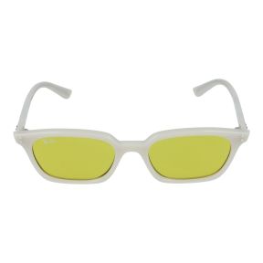 Ulleres de sol Ray Ban 0RB4456 Blanc Rectangular - 2